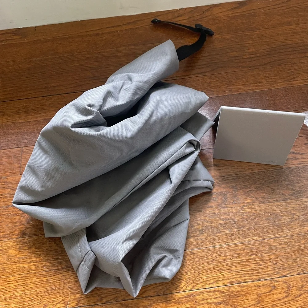 RH 63” Rectangular Coffee Table Patio Outdoor Furniture Cover. Sunbrella. Grey